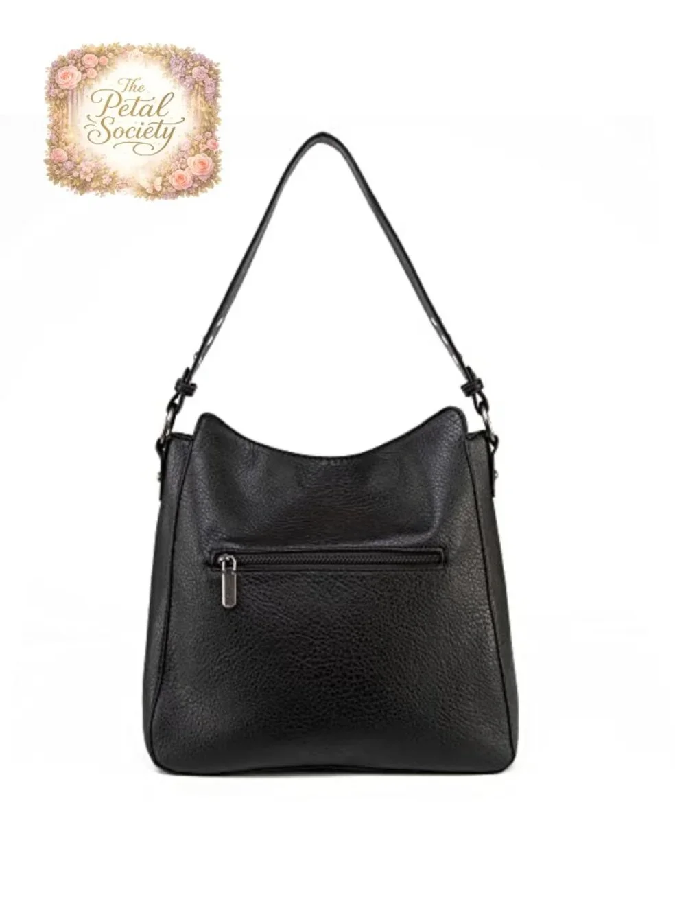 Vegan Leather Hobo Bag with Guitar Strap Women Top Handle Satchel Shoulder Purse